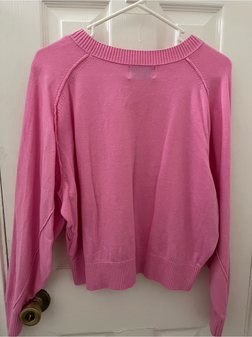 Old Navy Bubblegum Pink Crewneck Sweater - Picture 2 of 3